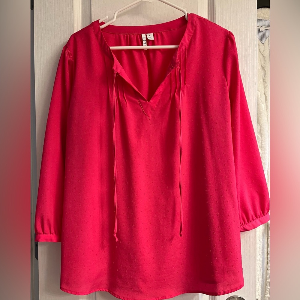 Elle Fuchsia Blouse